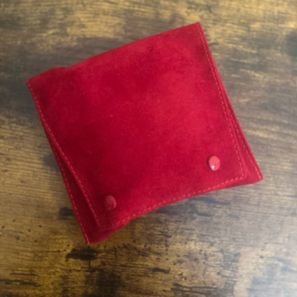 Cartier Travel Watch  Jewelry Pouch